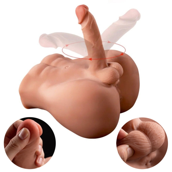 Мастурбатор-анус с фаллосом Bartlett SHEQU