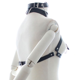 Портупея Notabu с кляпом и зажимами