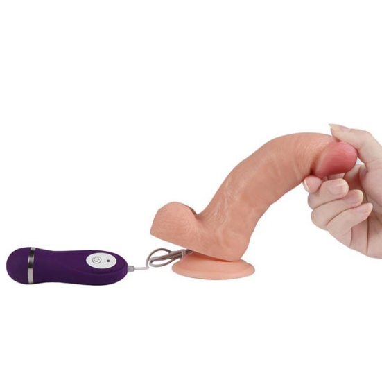 Фаллос-вибратор REAL RV10027