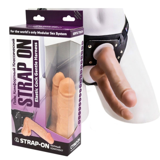 Страпон Realistic Harness
